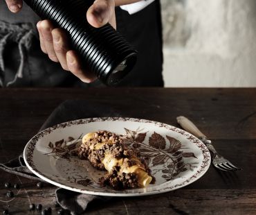 Beautiful presented gourmet dish Beautiful presented gourmet dish